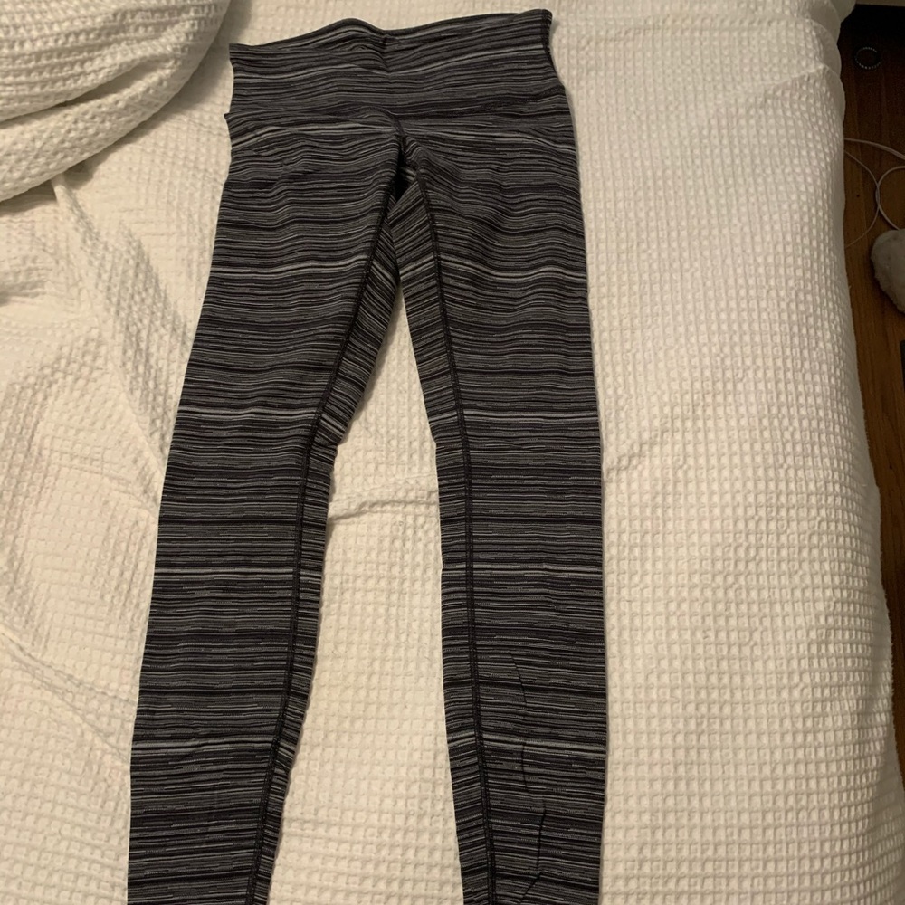 Striped leggings